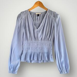 🎉5 for $45🎉 Universal Thread Top Blouse Shirt Size XS Blue